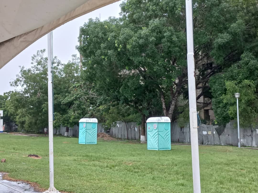 Event-Ready Toilet